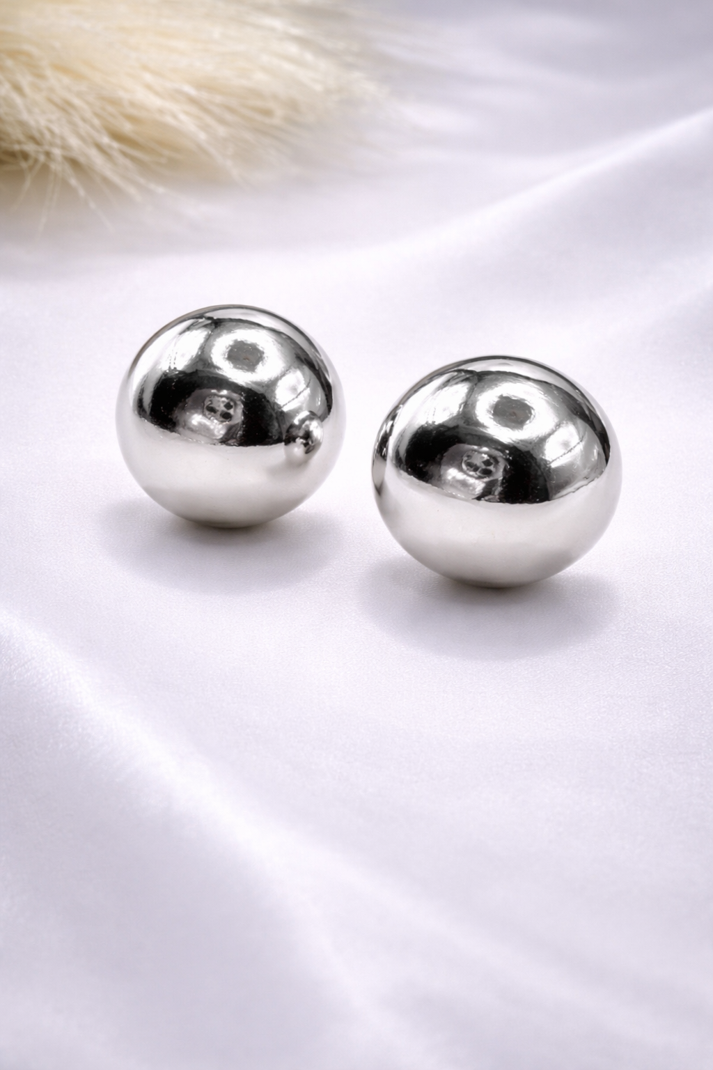 Statement Earrings Silver