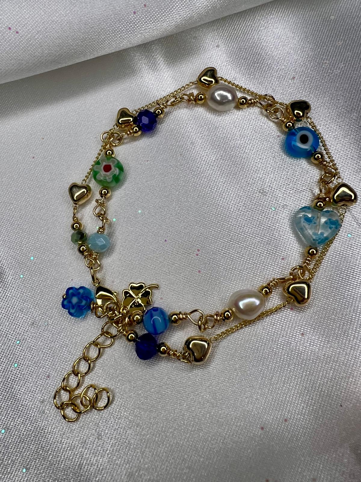 Handmade double bracelet