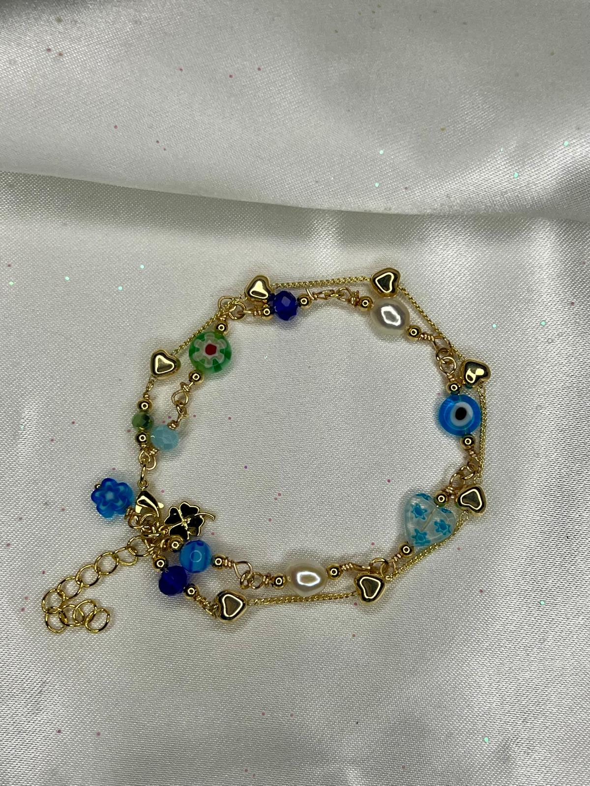 Handmade double bracelet