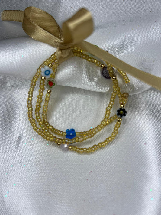 Flower Millefiori Bracelet